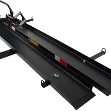 leofit 600LB Motorcycle Carrier Hitch Mount Bike Rack with Loading Ramp Heavy Duty