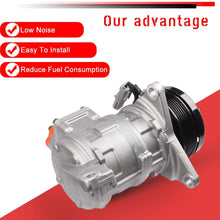 cciyu AC Compressor and A/C Clutches Set for Plymouth Voyager 1998-1999 Replacement fit for CO 23003C Auto Repair Compressors Assembly