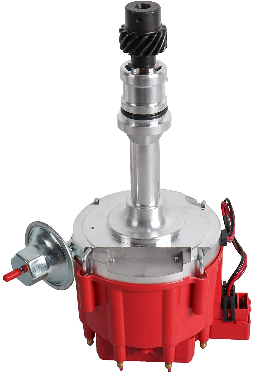 MOSTPLUS 65k Coil Ignition Distributor 1045511 Compatible with 1968-1976 Oldsmobile V8 HEI 260 307 350 403 455 PC6009 PE328