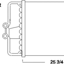 CPP Air Conditioning Condenser for 86-91 Chevrolet Camaro, Pontiac Firebird GM3030207