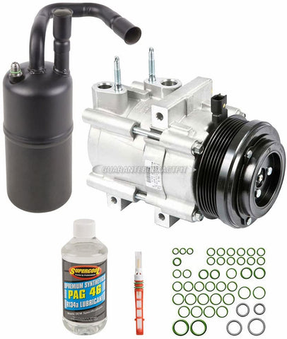 OEM AC Compressor w/A/C Repair Kit For Ford Crown Victoria Mercury Grand Marquis Lincoln Town Car 2006-2011 - BuyAutoParts 60-83636RN NEW