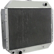 ALLOYWORKS 3 Row Aluminum Radiator for Ford Trucks F100 F150 F250 F350 1966-79 / Bronco V8 1978-79