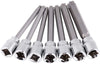 Terisass Torx Star Bit Socket Set 7Pcs 3/8inch Drive Extra Long Torx Star Bit Socket Set Drive Repair Tool Kit Torx Star Socket Bits Tool Kit