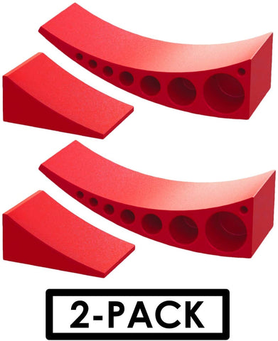 2-Pack Camper Leveler, Chock Kit | Andersen 3604 x2 | Less Than 5 Minutes to Level Your Camper or Trailer | Levelers for RV | Simply Drive On. Chock. Done. | Faster and Easier Than RV Leveling Blocks!