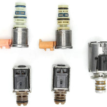 4L60E 4L65E Remanufactured Trans Master Solenoid Kit Compatible with GM EPC Shift 2003-On 6pc Set (4L60E 03- Set)