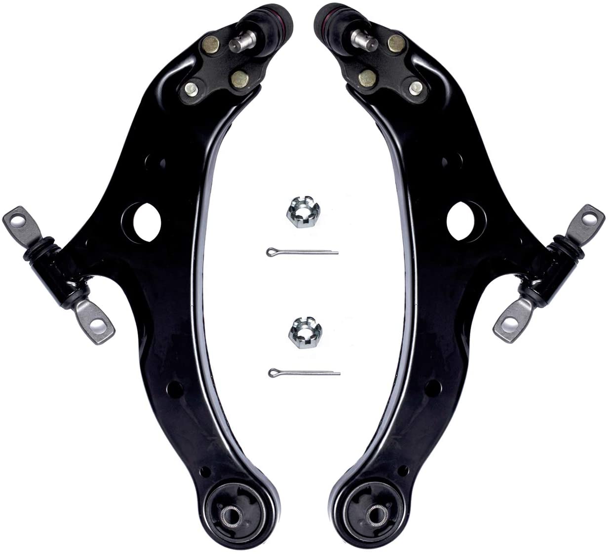 TUCAREST 2Pcs K620333 K620334 Left Right Front Lower Control Arm and Ball Joint Assembly Compatible Lexus ES300 ES330 RX330 RX350 RX400h Toyota Camry Avalon Solara Highlander Suspension