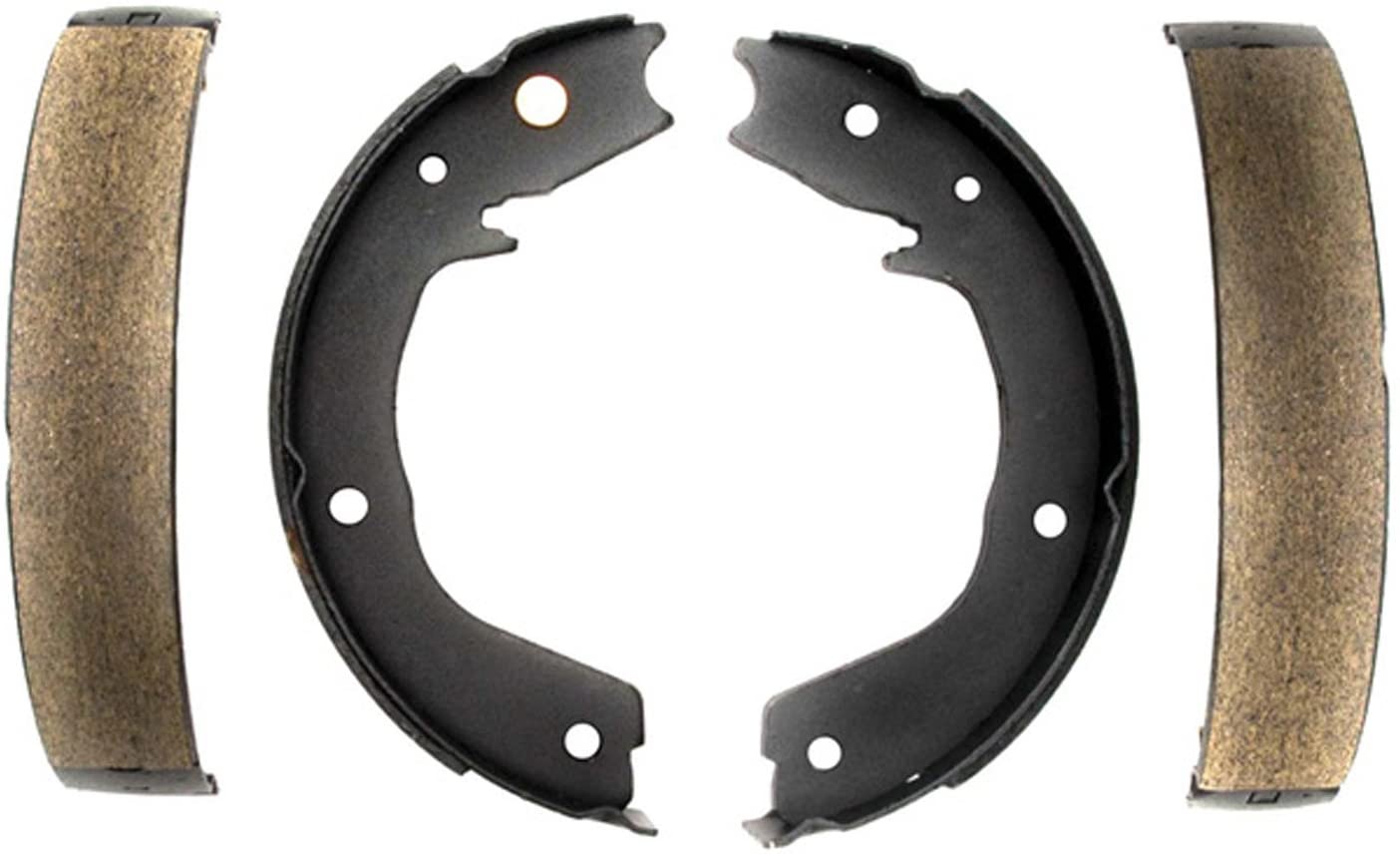 ACDelco 17767B Professional Bonded Rear Drum Brake Shoe Set