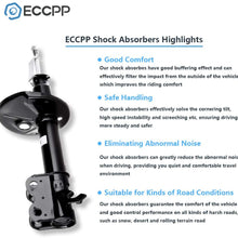 Shocks Struts,ECCPP Front Rear Shock Absorbers Strut Kits Compatible with 1998-2002 Chevy Prizm,1993-1997 Geo Prizm,1993-2002 Toyota Corolla 234059 71953 234060 71954 333236 71951 333237 71952