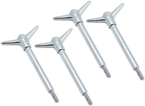 Spectre Performance 5320 Chrome Y-Wing Valve Cover Hold Downs - Pack of 4