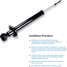 Shocks Struts,ECCPP Rear Pair Shock Absorbers Strut Kits Compatible with 2001 2002 2003 2004 2005 2006 2007 2008 2009 2010 2011 2012 2013 Lexus IS250,06 07 08 09 10 11 12 13 Lexus IS350 551132 39133