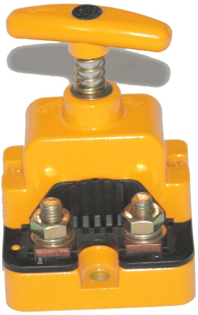 Enfield County Hella Big Battery Cut Off Switch Unit Yellow Colour Tractor Boat Trailer