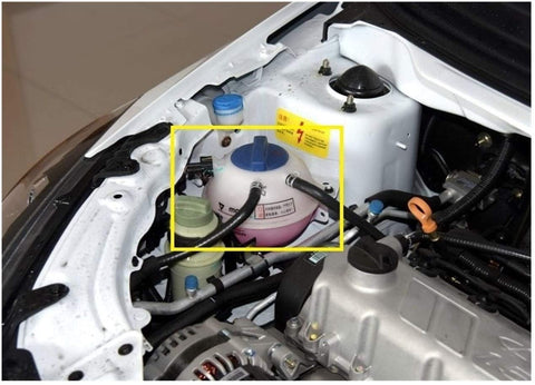 WHWEI Coolant Reservoir Tank with Cap for Chinese Chery FULWIN 2 477 Engine Auto car Motor Parts A11-1311110BA (Color : Tank Assy.)