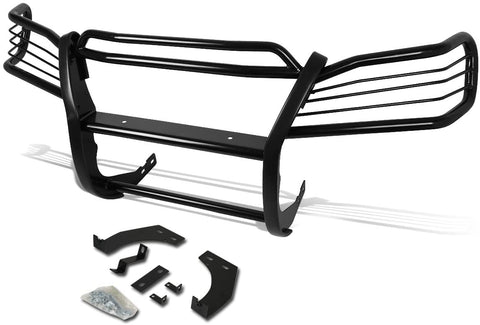 Replacement for Mercedes-Benz W163 M-Class Front Bumper Protector Brush Grille Guard (Black)