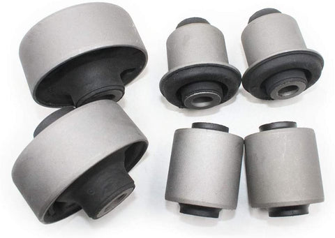 Hotwin Set of 6 Front Lower Control Arm Inner and Outer Bushing Kit Compatible with Accord TL TSX