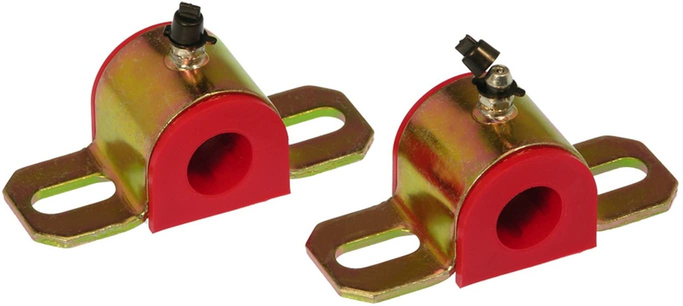Prothane 19-1186 Red 30 mm Universal Greasable Sway Bar Bushing fits B Style Bracket