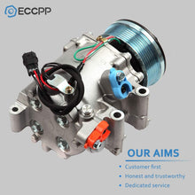 ECCPP A/C Compressor with Clutch fit for 2006-2011 Honda Civic 1.8L CO 4918AC AC Compressors
