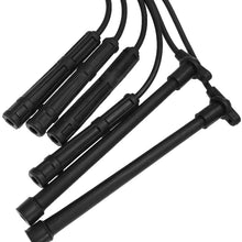 7MM Ignition Spark Plug Wire Set For 2000-2002 Nissan Xterra 3.3L V6 SOHC Engine (6Pcs)