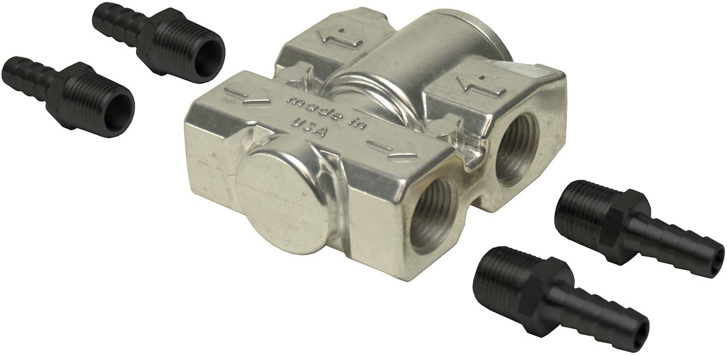 Derale 13011 Fluid Control Thermostat Kit,Silver