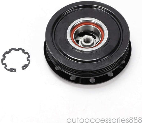 Clutch Set A/C AC Air Conditioner Compressor Clutch Assembly Repair Kit -Clutch Drive Plate Hub Pulley Coil Bearing fit for 2007-2012 TOYOTA YARIS