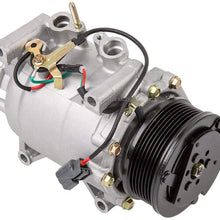 AC Compressor & A/C Kit For Honda CR-V CRV 2002 2003 2004 2005 2006 - Includes Drier Filter, Expansion, Oil & O-Rings - BuyAutoParts 60-85873RK New