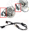 2PCS Wheel ABS Speed Sensor,Fit for Cadillac Escalade,Chevrolet Avalanche 1500 2500,Chevrolet Silverado Suburban 1500,GMC Savana 1500 2500,GMC Yukon,Front Right and Left Part No 19181873,ALS482,5S8361