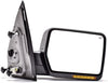 DEDC Left Driver Side Power Heated with Front Turn Signal Light Towing Mirrors for 2004-2006 Ford F150 Series