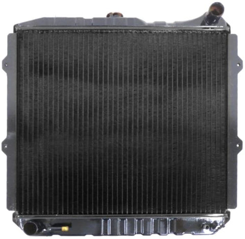 Radiator - Pacific Best Inc Fit/For 1430 89-95 Toyota Pickup 4WD 4Runner L4 2.4L Automatic Brass Tank/Core 3-Row