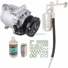 AC Compressor & A/C Repair Kit For Ford Expedition Lincoln Navigator w/Rear AC 2005 2006 - BuyAutoParts 60-80463RK New