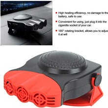 KIMISS 12V 200W Car Vehicle Portable Heating Fan Heater Defroster Partial Heating Demister Demister