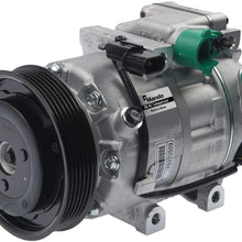 New Mando 10A1099 AC Compressor with Clutch Original Equipment (Pre-filled Oil)