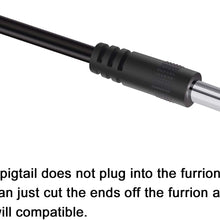 LeeKooLuu F04 Bracket Adapter and Pig Tail Wire Plug Compatible Furrion Pre-Wired RVs