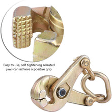 3 Ton Auto Body Pull Clamp Self-Tightening Serrated Jaw Clamp for Car Maintenance and Repair