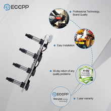 ECCPP Portable Spare Car Ignition Coils Compatible with Cadillac STS/Seville/SRX/DeVille Pontiac Bonneville 2004-2005 Replacement for UF372 C1509 for Travel, Transportation and Repair (Pack of 2)