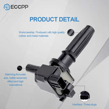 ECCPP Portable Spare Car Ignition Coils Compatible with Hyundai Santa Fe/Hyundai Sonata/Kia Magentis/Kia Optima 1999-2006 Replacement for UF285 C1226 for Travel, Transportation and Repair (Pack of 2)