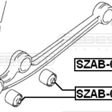 FEBEST SZAB-036 Front Lower Arm Bushing