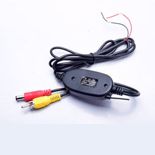 Wireless Video Cable w/Backup Trigger Wire Tx & Rx for RCA Rear View Camera to GPS Navi, Headunit, Monitor LCD Screen 12V
