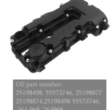 Vikter 55573746 264-968 Engine Camshaft Valve Cover w/Gaskets & Bolts Compatible with Chevy Cruze Sonic Trax Volt Buick Encore Cadillac ELR 1.4L Replace# 25198498 25198874 25198877