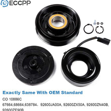 ECCPP A/C Clutch CO 10886C fit for 2007-2012 for N-issan Altima Sentra