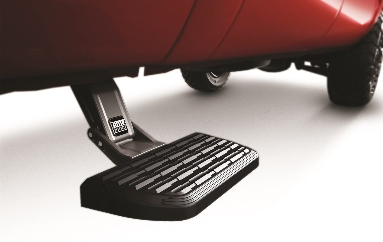 AMP Research 75400-01A BedStep2 Retractable Truck Bed Side Step for 1999-2013 Silverado/Sierra (Dually requires 75610-01A for install), All Beds