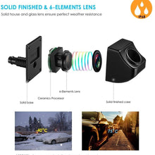 Misayaee Rear View Back Up Reverse Parking Camera in License Plate Lighting Night Version (NTSC) for Honda Jazz Accord Civic EK Odyssey Pilot Civic FD