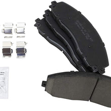 Front & Rear Premium Posi Ceramic Disc Brake Pad & Rotor Kit for Ford Truck