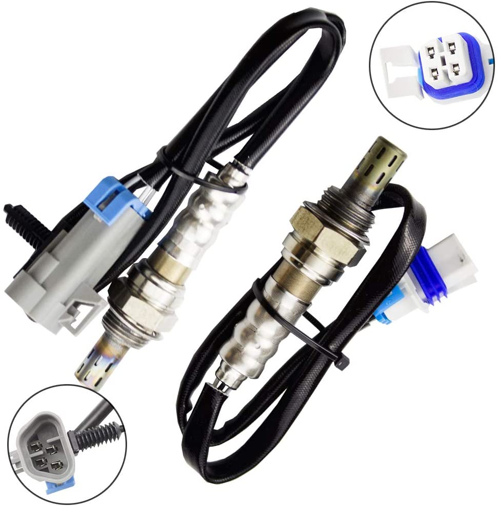 2x Oxygen O2 02 Sensor 1 & 2 for Hummer H3 2006 3.5L Upstream + Downstream