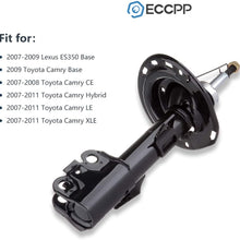 Shocks Struts,ECCPP Front Pair Shock Absorbers Strut Kits Compatible with 2007 2008 2009 Lexus ES350,2007 2008 2009 2010 2011 Toyota Camry 339023 72307 339024 72308