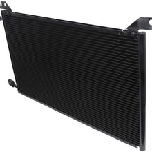 ECCPP Auto Parts Air Conditioning A/C AC Condenser Aluminum A/C AC Condenser Replacement Radiator for CU4953 2009 2010 C-adillac Escalade/Avalanche/Suburban AC4953