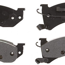 ACDelco 17D478M Professional Semi-Metallic Front Disc Brake Pad Set