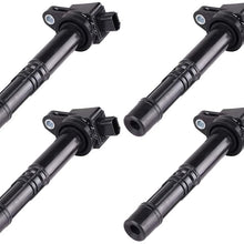 cciyu Pack of 4 Ignition Coils for Acura ILX Honda Accord Honda Civic Honda Cr-v Honda Crosstour 2010-2017 Fits for UF602 5C1719