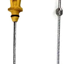 APSG Engine Oil Dipstick | Duramax Diesel V8 6.6 Liter | # 97287502 | for Checking Oil Level on GM Silverado/Sierra HD 6.6L