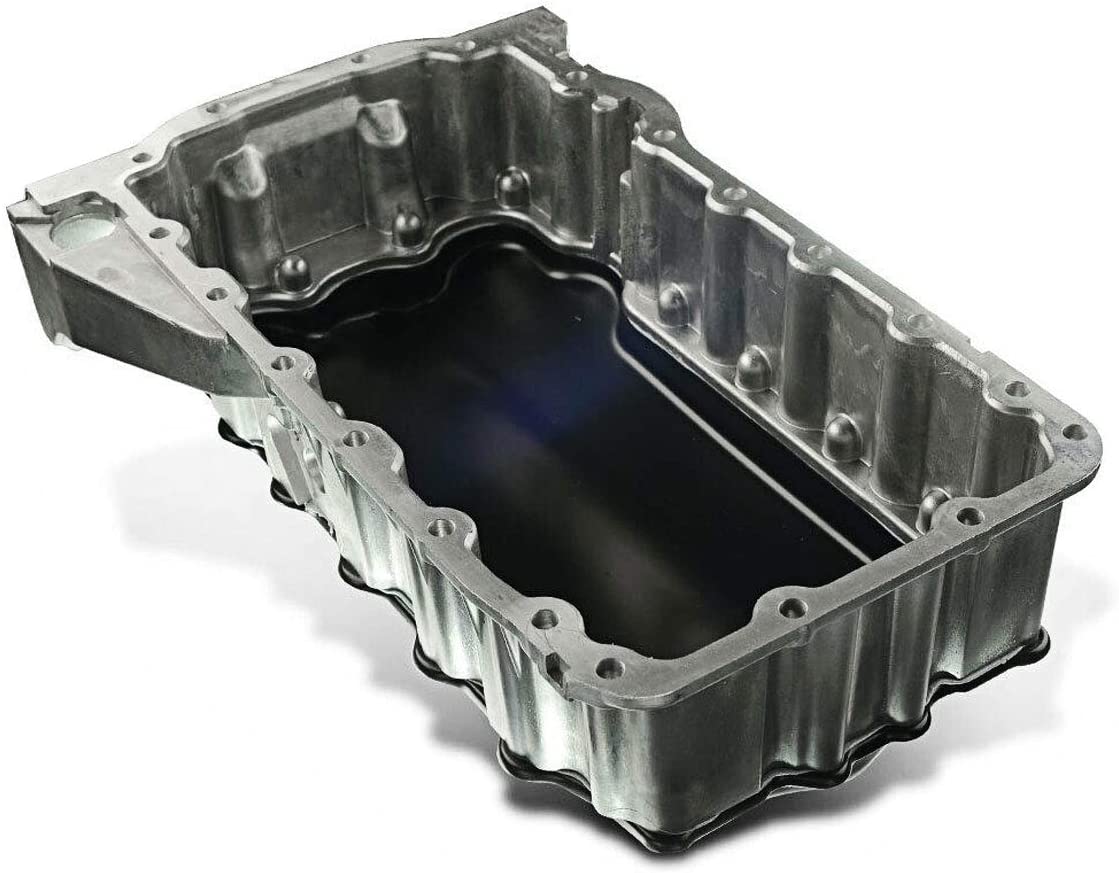 A-Premium Engine Oil Pan Replacement for Volkswagen Jetta Beetle 2002-2005 l4 1.8L w/o Oil Level Sensor Hole