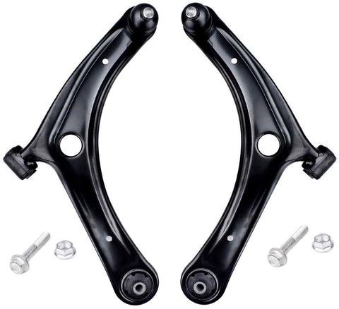 TUCAREST 2Pcs K620065 K620066 Left Right Front Lower Control Arm and Ball Joint Assembly Compatible Dodge Caliber Jeep Compass Patriot (Mfr Body Code:MK) Driver Passenger Side Suspension