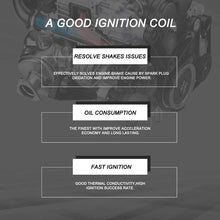 TRIL GEAR Set of 4 Ignition Coils DG522 UF-621 fit for 2009-2016 Ford C-Max Escape Fusion Lincoln MKZ Hybrid Mazda Tribute Mercury Mariner Milan L4 2.5L